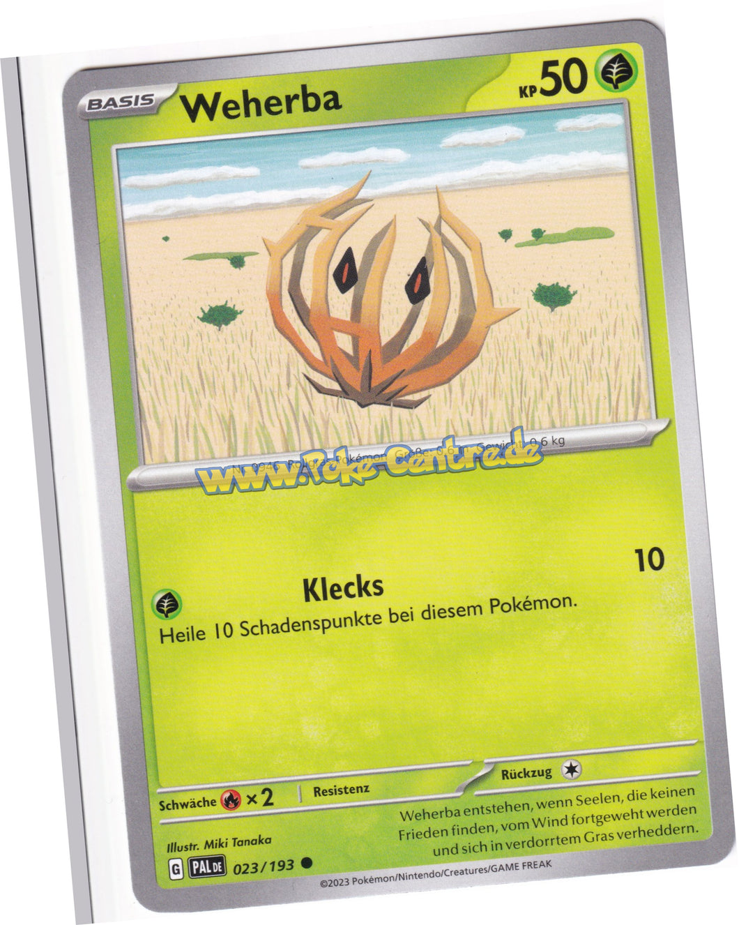 Weherba 023/193 Common - Entwicklungen in Paldea Deutsch