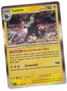 Luxtra 071/193 Rare Holo -  Entwicklungen in Paldea Deutsch