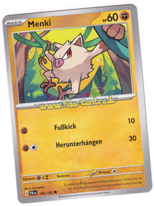 Menki 106/193 Common - Entwicklungen in Paldea Deutsch