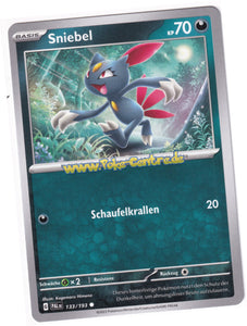 Sniebel 133/193 Common - Entwicklungen in Paldea Deutsch