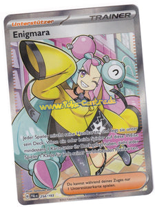 Enigmara 254/198 Fullart - Entwicklungen in Paldea Deutsch