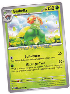 Blubella 003/197 Uncommon - Obsidianflammen Deutsch