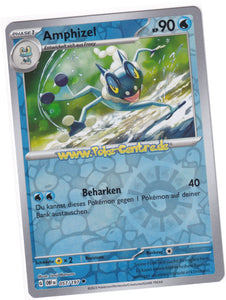 Amphizel 057/197 Uncommon Reverse Holo - Obsidianflammen Deutsch