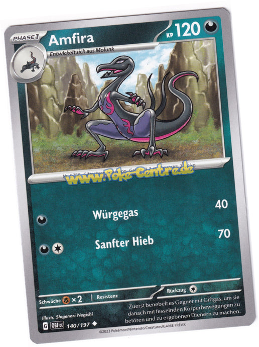 Amfira 140/197 Uncommon - Obsidianflammen Deutsch