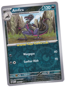 Amfira 140/197 Uncommon Reverse Holo - Obsidianflammen Deutsch