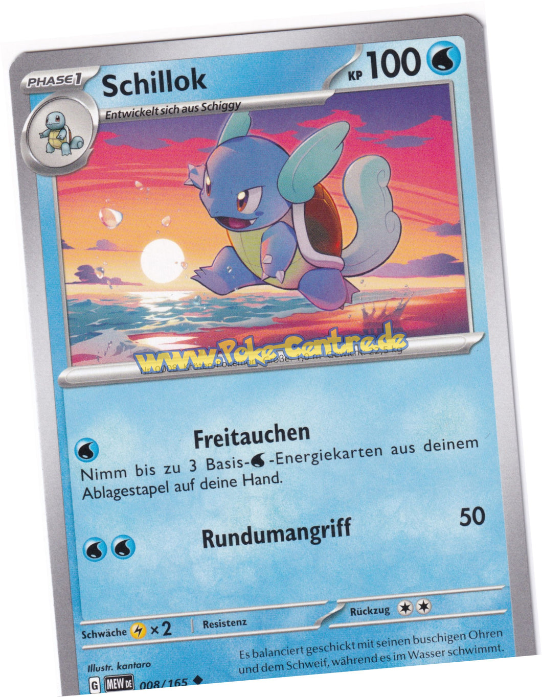 Schillok 008/165 Uncommon - Karmesin & Purpur - 151 Deutsch