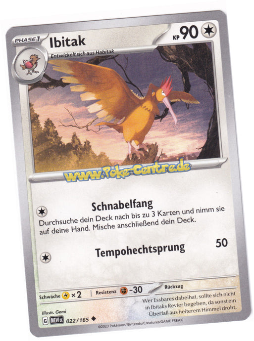 Ibitak 022/165 Uncommon - Karmesin & Purpur - 151 Deutsch