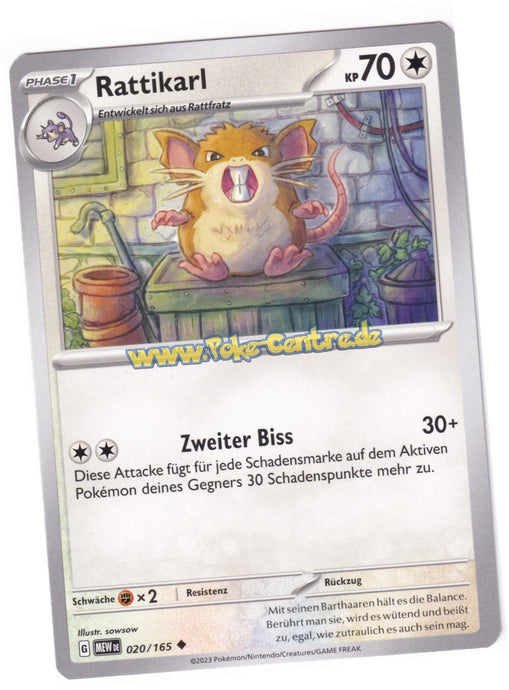 Rattikarl 020/165 Uncommon - Karmesin & Purpur - 151 Deutsch