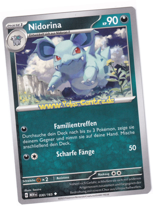 Nidorina 030/165 Uncommon - Karmesin & Purpur - 151 Deutsch