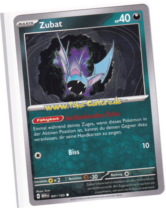 Zubat 041/165 Common - Karmesin & Purpur - 151 Deutsch