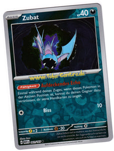Zubat 041/165 Common Reverse Holo - Karmesin & Purpur - 151 Deutsch