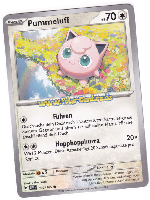 Pummeluff 039/165 Common - Karmesin & Purpur - 151 Deutsch
