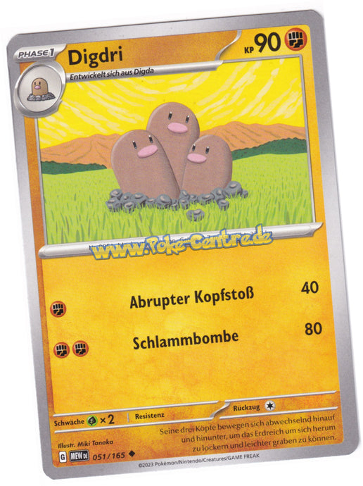 Digdri 051/165 Uncommon - Karmesin & Purpur - 151 Deutsch