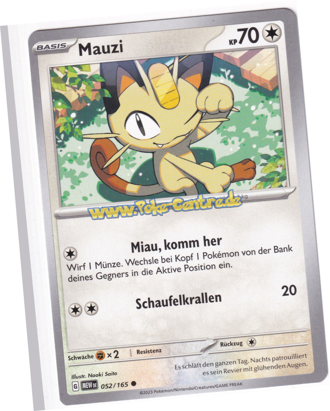 Mauzi 052/165 Common - Karmesin & Purpur - 151 Deutsch