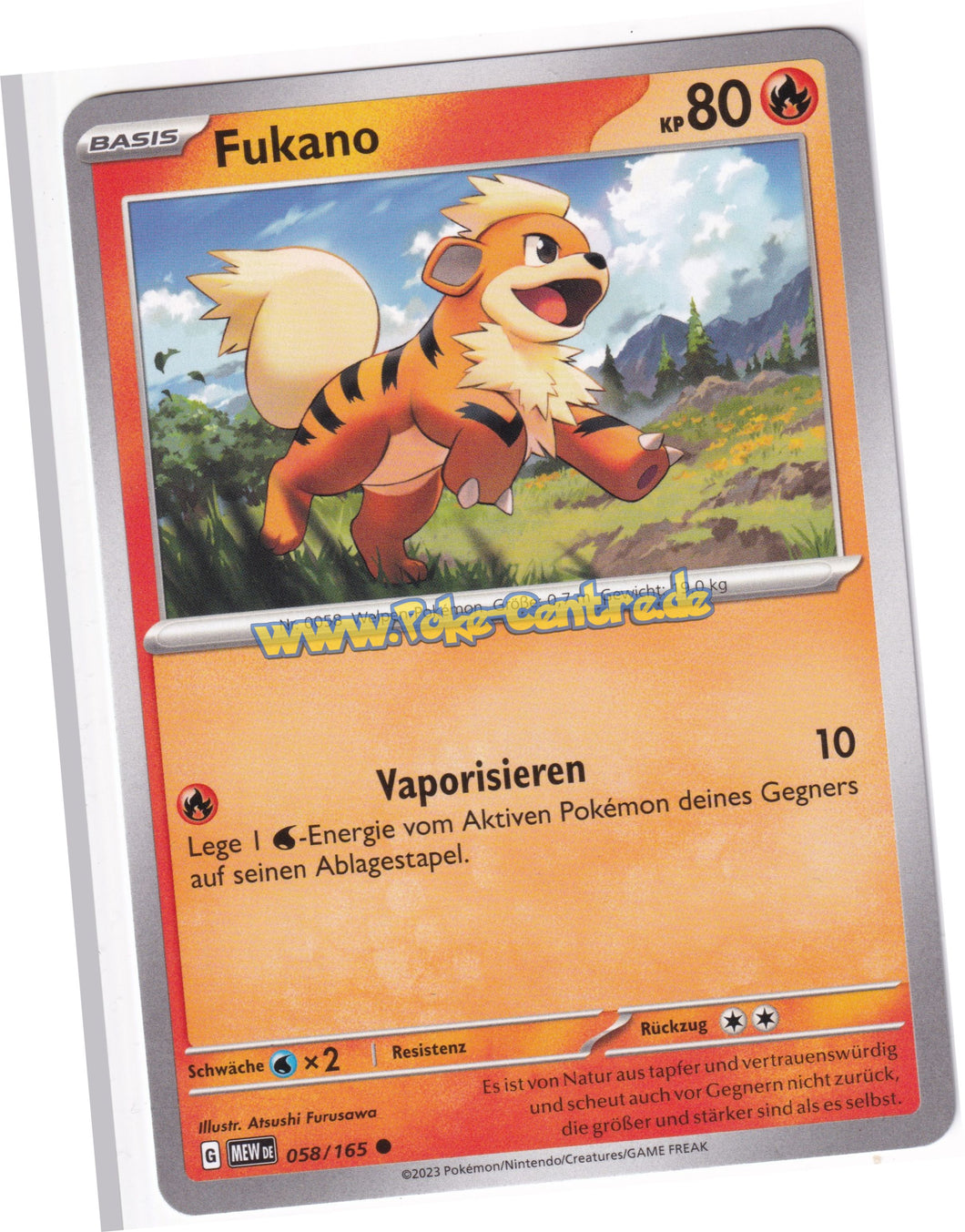 Fukano 058/165 Common - Karmesin & Purpur - 151 Deutsch
