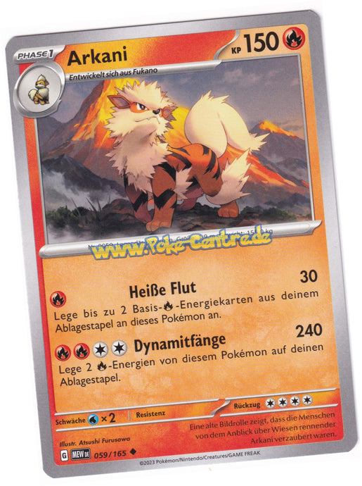 Arkani 059/165 Uncommon - Karmesin & Purpur - 151 Deutsch