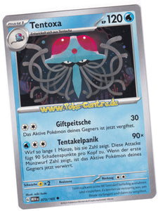 Tentoxa 073/165 Uncommon - Karmesin & Purpur - 151 Deutsch