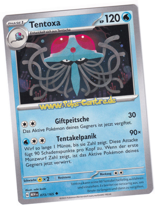Tentoxa 073/165 Uncommon - Karmesin & Purpur - 151 Deutsch