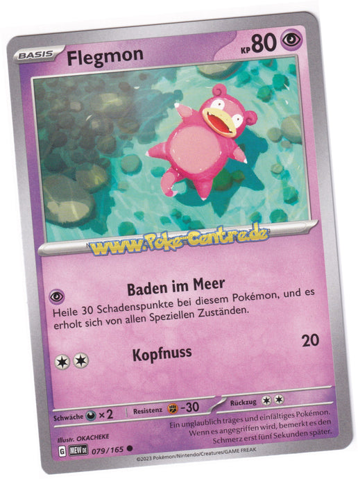 Flegmon 079/165 Common - Karmesin & Purpur - 151 Deutsch