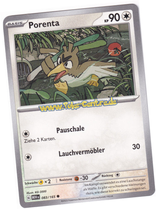 Porenta 083/165 Common - Karmesin & Purpur - 151 Deutsch