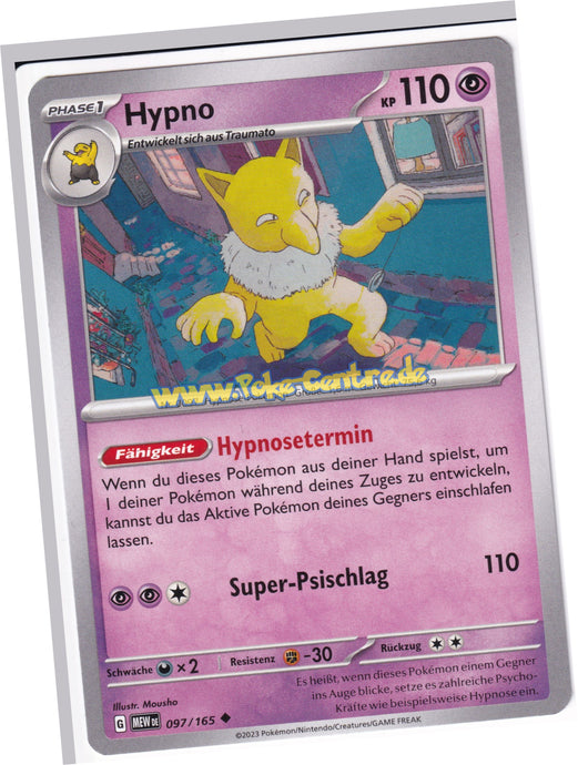 Hypno 097/165 Uncommon - Karmesin & Purpur - 151 Deutsch