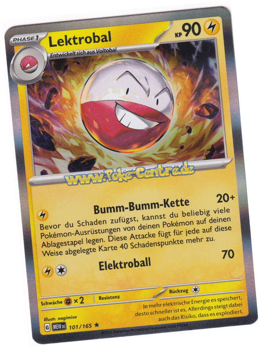 Lektrobal 101/165 Rare Holo - Karmesin & Purpur - 151 Deutsch