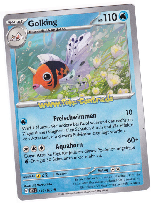 Golking 119/165 Uncommon - Karmesin & Purpur - 151 Deutsch