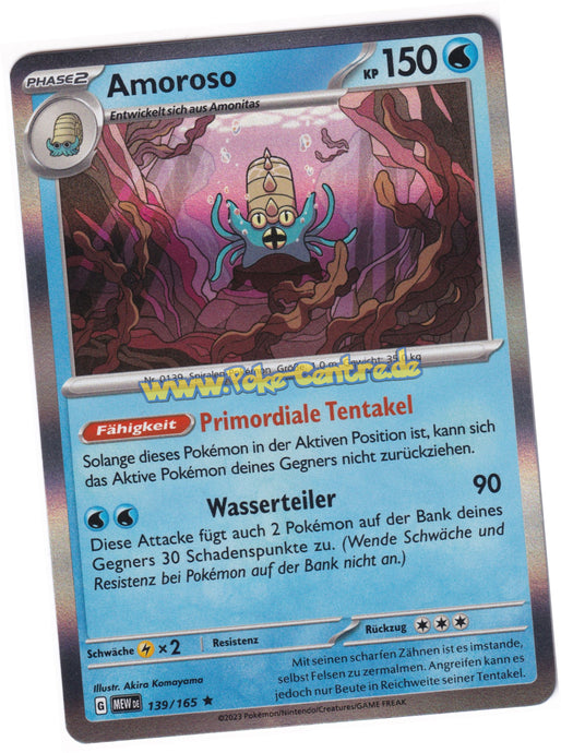 Amoroso 139/165 Rare Holo - Karmesin & Purpur - 151 Deutsch