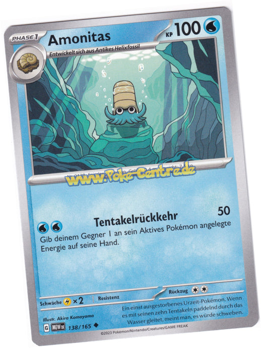 Amonitas 138/165 Uncommon - Karmesin & Purpur - 151 Deutsch