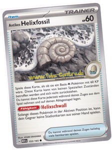 Antikes Helixfossil 153/165 Common - Karmesin & Purpur - 151 Deutsch