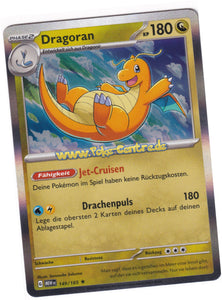 Dragoran 149/165 Rare Holo - Karmesin & Purpur - 151 Deutsch