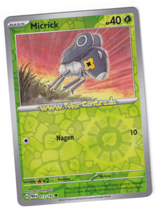 Micrick 013/182 Common Reverse Holo - Karmesin & Purpur - Paradoxrift Deutsch