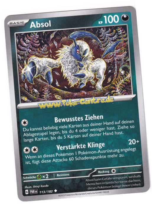 Absol 113/182 Uncommon - Karmesin & Purpur - Paradoxrift Deutsch
