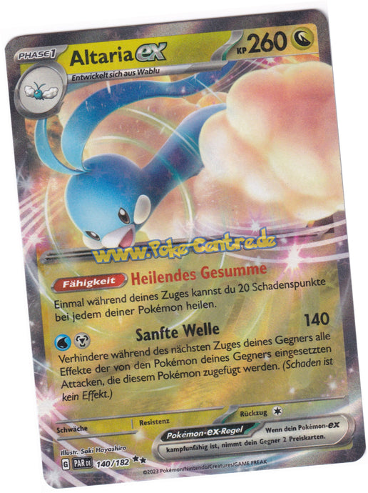 Altaria-ex 140/182 Double Rare - Karmesin & Purpur - Paradoxrift Deutsch