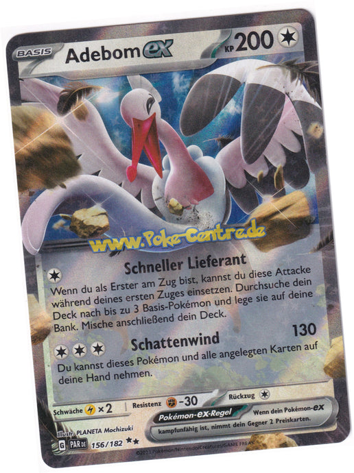 Adebom-ex 156/182 Double Rare - Karmesin & Purpur - Paradoxrift Deutsch