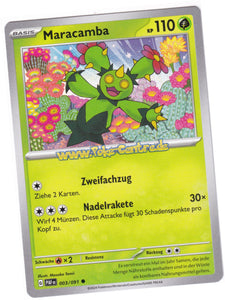 Maracamba 003/091 Common - Karmesin & Purpur - Paldeas Schicksale Deutsch