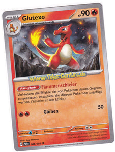 Glutexo 008/091 Uncommon - Karmesin & Purpur - Paldeas Schicksale Deutsch