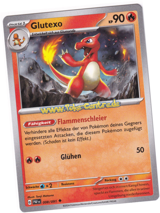 Glutexo 008/091 Uncommon - Karmesin & Purpur - Paldeas Schicksale Deutsch