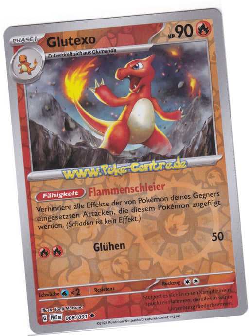 Glutexo 008/091 Uncommon Reverse Holo - Karmesin & Purpur - Paldeas Schicksale Deutsch