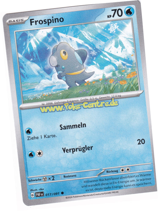 Frospino 017/091 Common - Karmesin & Purpur - Paldeas Schicksale Deutsch