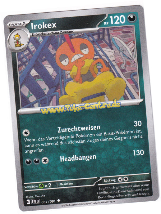 Irokex 061/091 Uncommon - Karmesin & Purpur - Paldeas Schicksale Deutsch