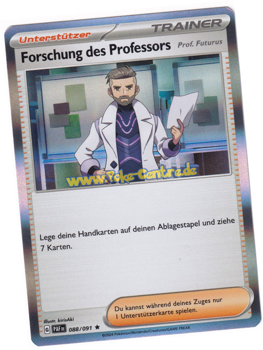 Forschung des Professors 088/091 Rare Holo - Karmesin & Purpur - Paldeas Schicksale Deutsch