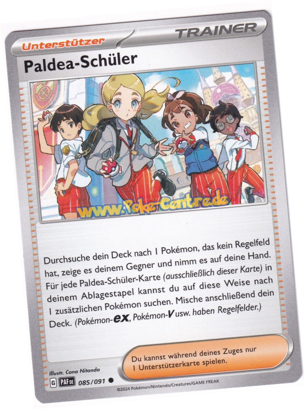 Paldea-Schüler 085/091 Common - Karmesin & Purpur - Paldeas Schicksale Deutsch