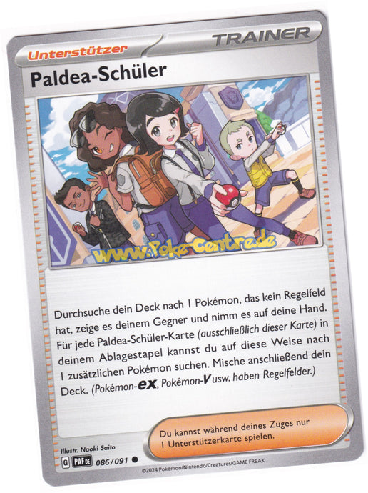 Paldea-Schüler 086/091 Common - Karmesin & Purpur - Paldeas Schicksale Deutsch