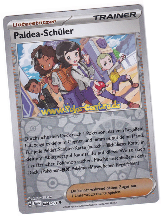 Paldea-Schüler 086/091 Common Reverse Holo - Karmesin & Purpur - Paldeas Schicksale Deutsch