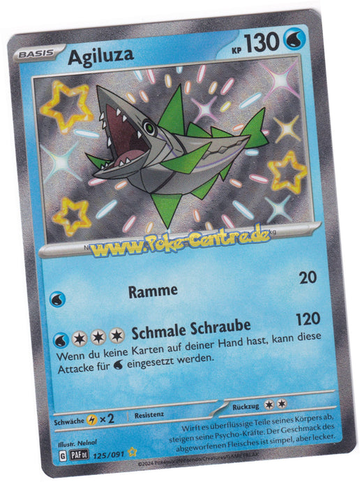 Agiluza 125/091 Shiny Rare - Karmesin & Purpur - Paldeas Schicksale Deutsch