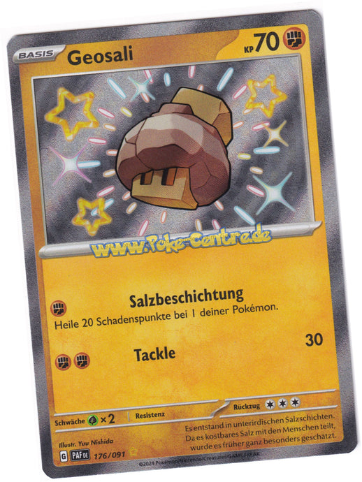 Geosali 176/091 Shiny Rare - Karmesin & Purpur - Paldeas Schicksale Deutsch