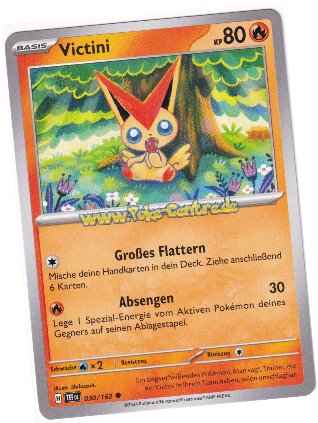 Victini 030/162 Common - Karmesin & Purpur - Gewalten der Zeit Deutsch