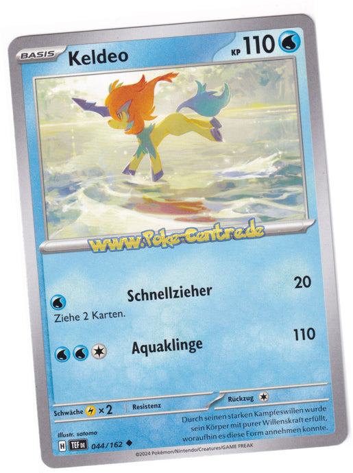 Keldeo 044/162 Uncommon - Karmesin & Purpur - Gewalten der Zeit Deutsch