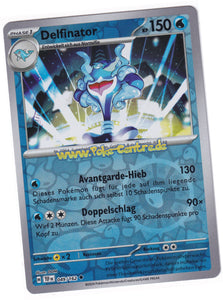 Delfinator 049/162 Uncommon Reverse Holo - Karmesin & Purpur - Gewalten der Zeit Deutsch